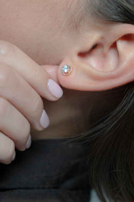 Boucles d'oreilles Secret